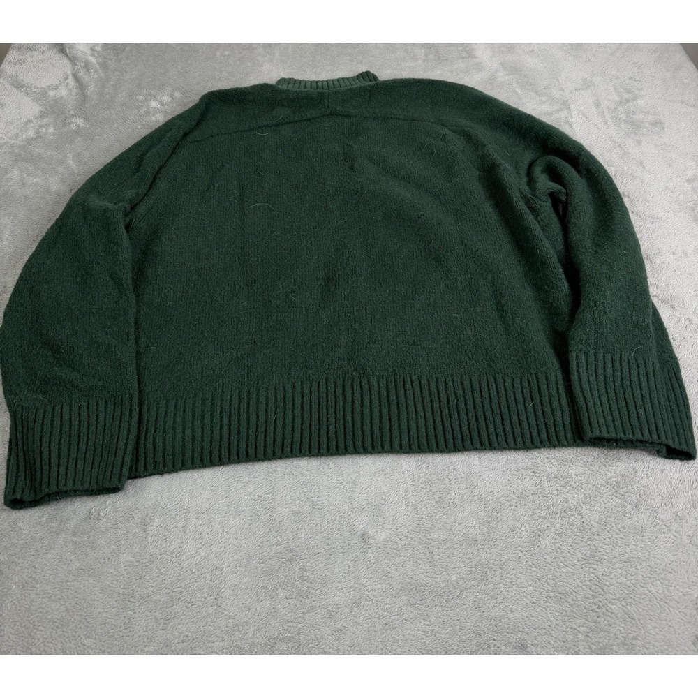 Abercrombie & Fitch Oversized Sweater Women's Size 2XL Green - Picture 2 of 10